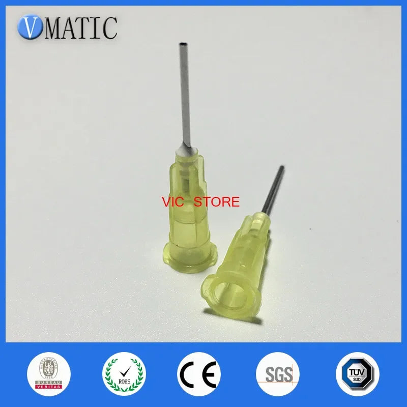 High Quality 20G High quality Pinhead Syringe needle Metal Glue Dispensing Needle Tip 0.5'' 1/2 Inch Length