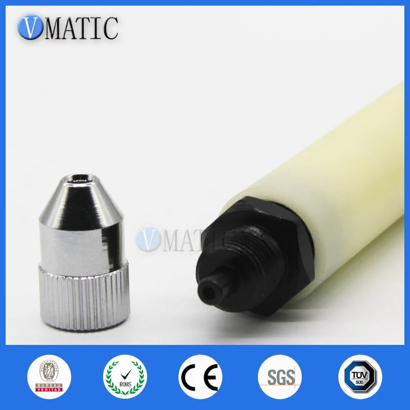 High Quality Small Manual Control Pneumatic Needle Off Small Flow Valve For Medium / Low Viscosity Liquid
