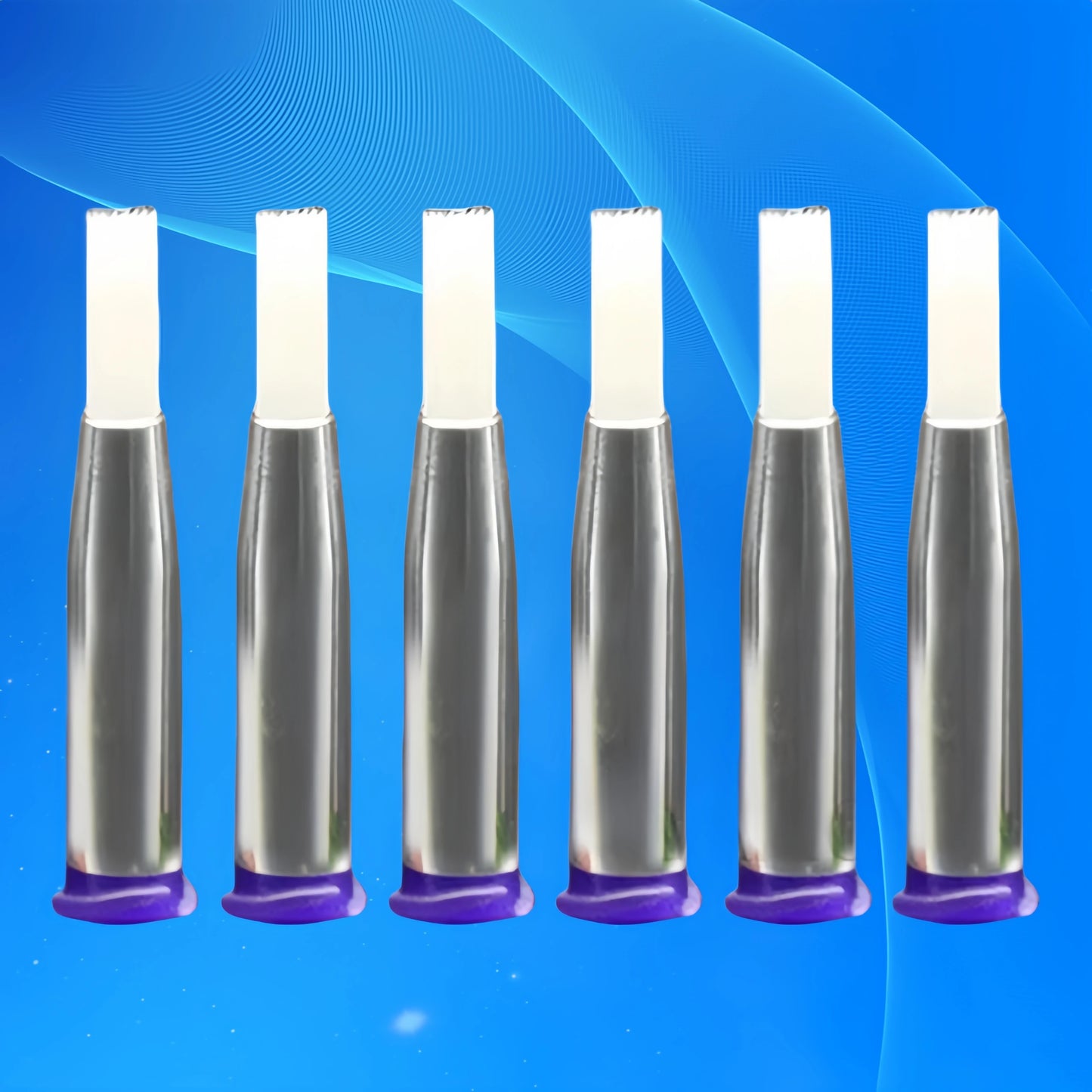 ‌21G 4mm Brush Dispensing Needle | EFD-Style Dual Thread Tip for Nail Art/Electronics (Leak-Proof + Soft Round Mouth) Free Shipp