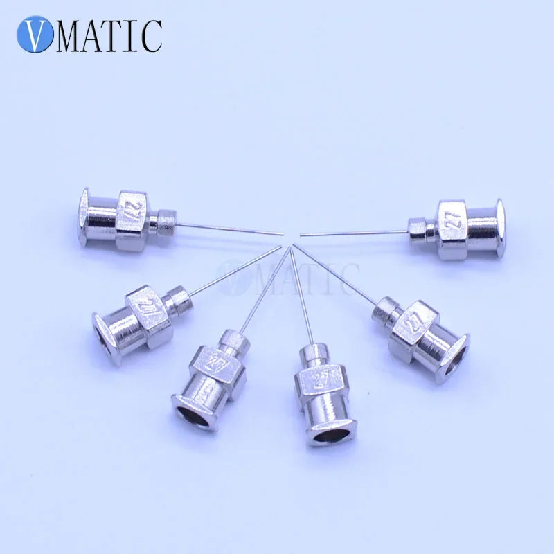 ‌27G Blunt Syringe Needles 12pcs | All-Metal Stainless Steel Tips for Glue/Resin/Cosmetics (1/2" Tip Precision Control)‌