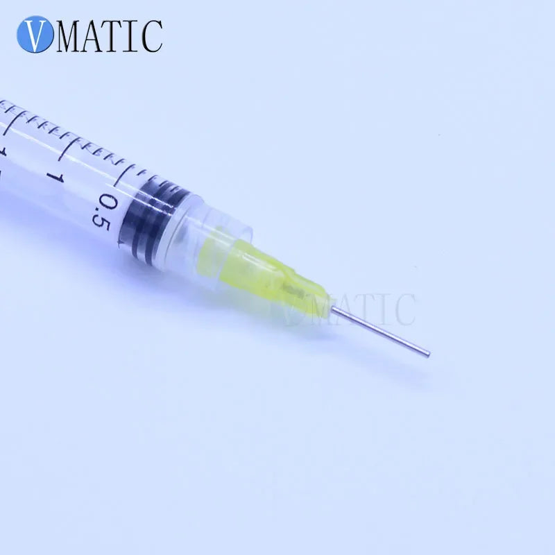 ‌100PCS 20G Plastic Blunt Dispensing Needles 0.5" | Anti-Static Tips for Electronics/Nail Art Free Shipping‌