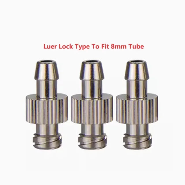 Free Shipping Luer Lock Fast Fitting Dispense Valve Accessories Syringe Needle Static Mixer Connector Adapter