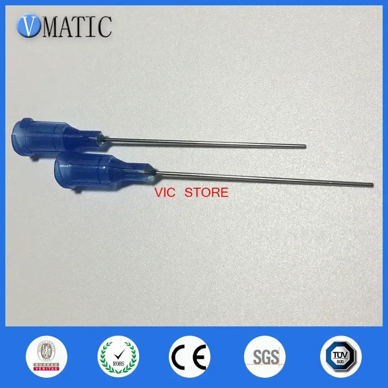 ‌22G Industrial Dispensing Needles 100PCS | 1" Stainless Steel Syringe Tips for Adhesive/Sealant Free Ship‌
