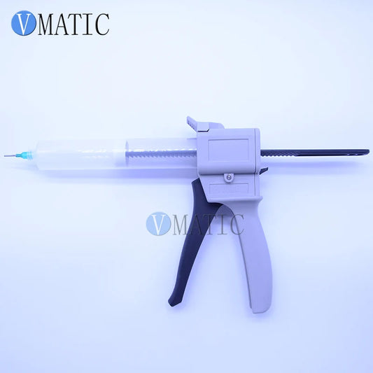 Free Shipping New Silicone Rubber Impression Glue Dispenser Dispensing Caulking Gun 30ml/cc With Plastic Syringe Cartridge