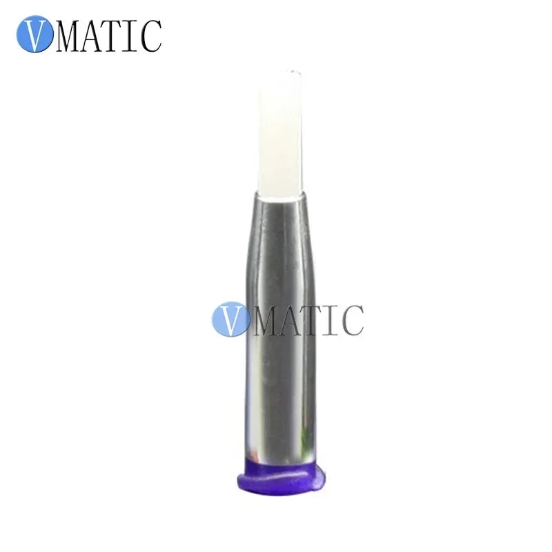 21G(0.72mm) x 4mm Bent Tip | EFD-Compatiable Soft Round Mouth with PTFE Coating for Silicone & UV Resin