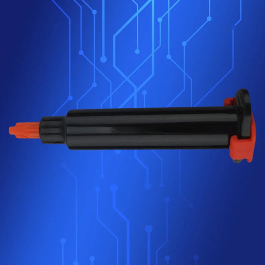 Free Shipping 10cc/ 10ml Black Pneumatic Syringe Barrel Set Glue Dispensing Syringe Piston/ Stopper & End Cover