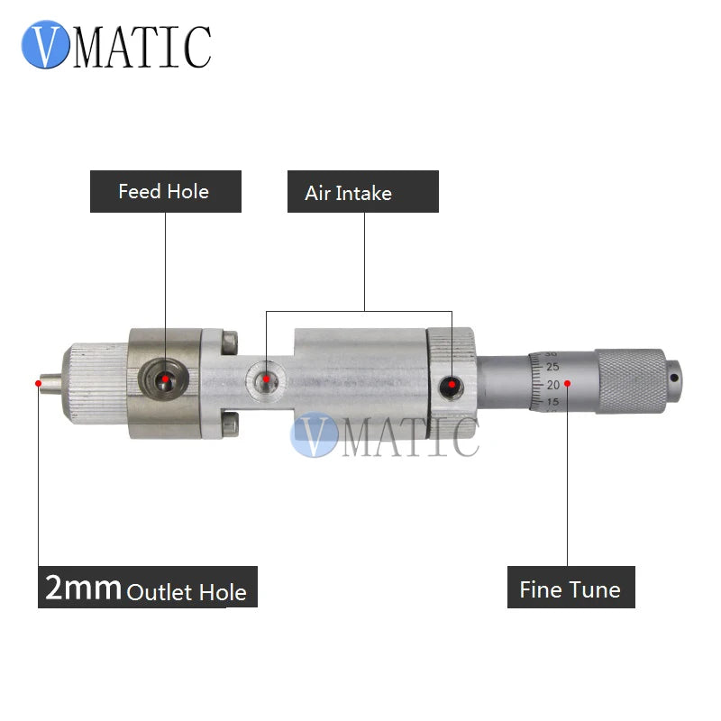 High Quality Precision Liquid Glue Dispensing Pneumatic Spot Spray Valve