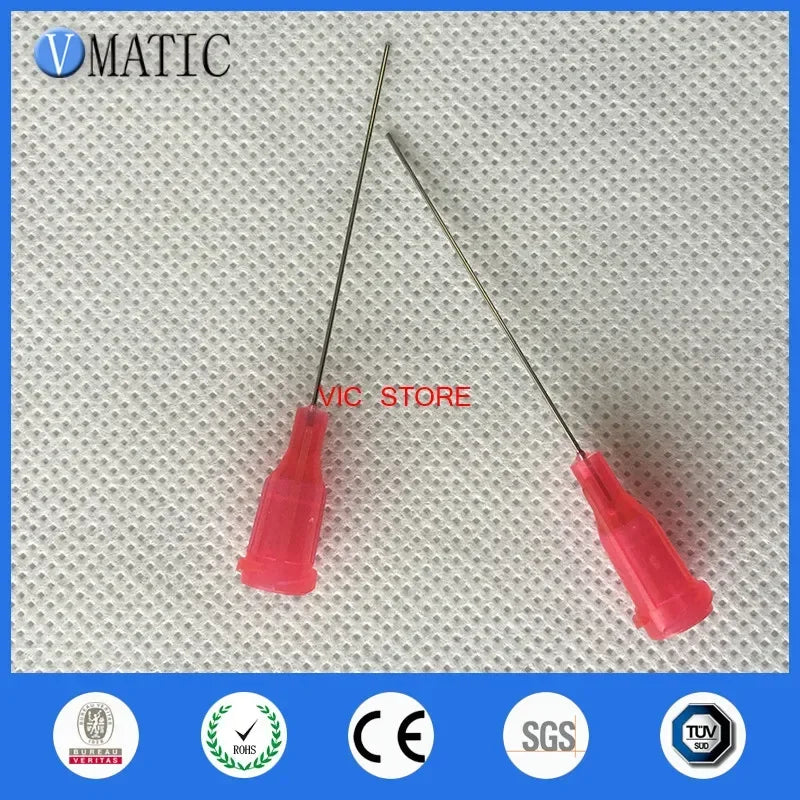 ‌100Pcs 25G 1.5" TE Premier Dispensing Needles | SUS304 Industrial Glue Tips Free Shipping‌
