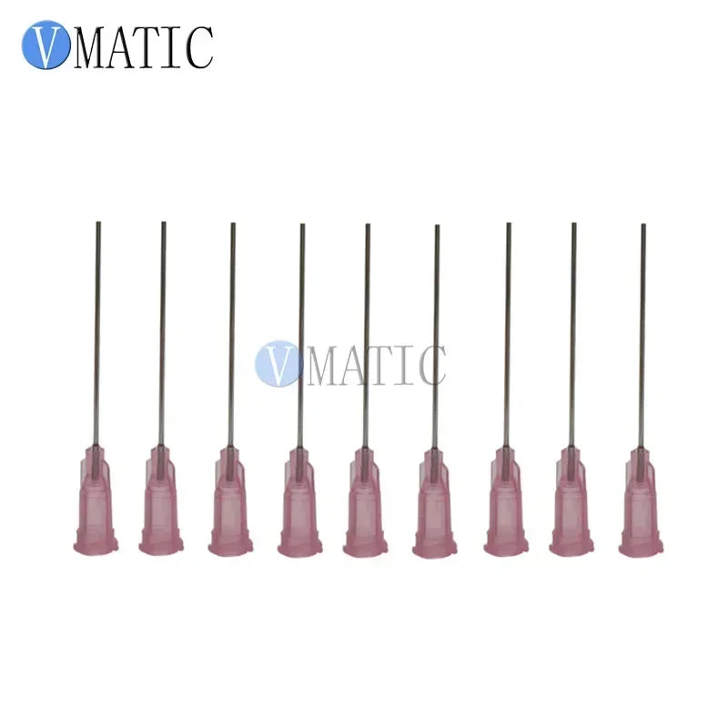 Free Shipping 100Pcs 1.5'' 20G Tip Luer Lock Glue Dispensing Needle Tip 1-1/2 Inch