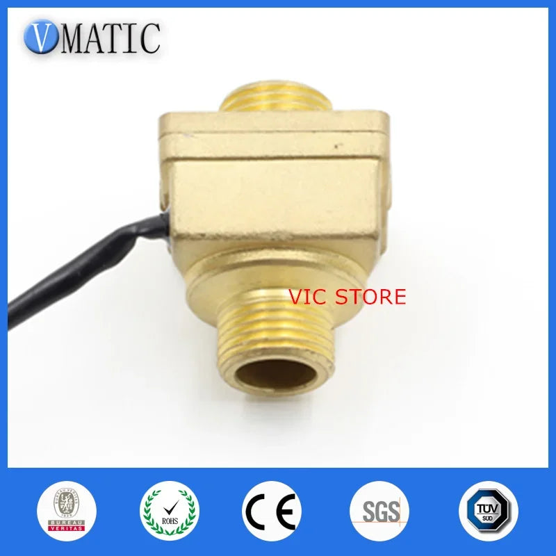 Free Shipping Electronic Motion Sensor Toilet Flush Brass Material Price VC4050-G1-2 Machinery Flow Water Switch