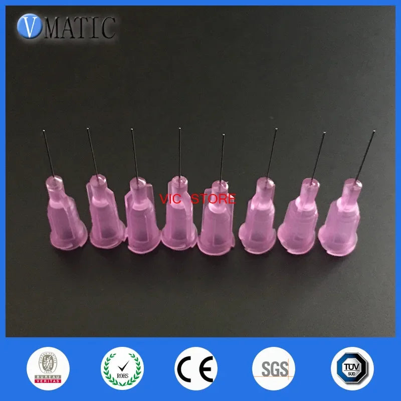 Free Shipping Non Sterilized 30G Te Premier Dispensing Needle 0.5" Tubing Length Luer Lock Blunt Dispense Needles Tips 1/2 Inch