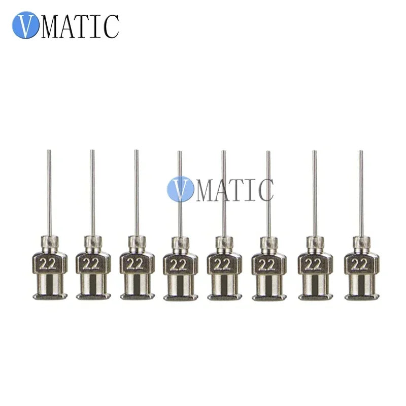 ‌12Pcs 22G Stainless Steel Needles 25mm | Multi-Size Dispensing Tips for Nail Art/Model Glue/Cosmetic DIY (Industrial Precision)