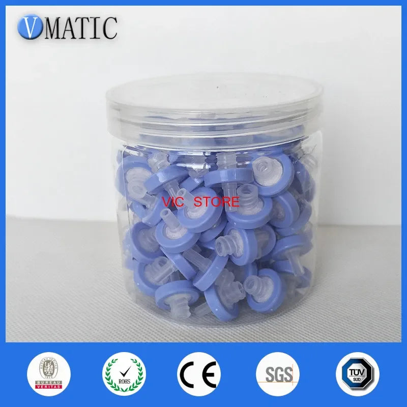Free Shipping Wholesale Laboratory High Quality Microlab Scientific PTFE Nylon 0.45um Syringe Filter 100pcs