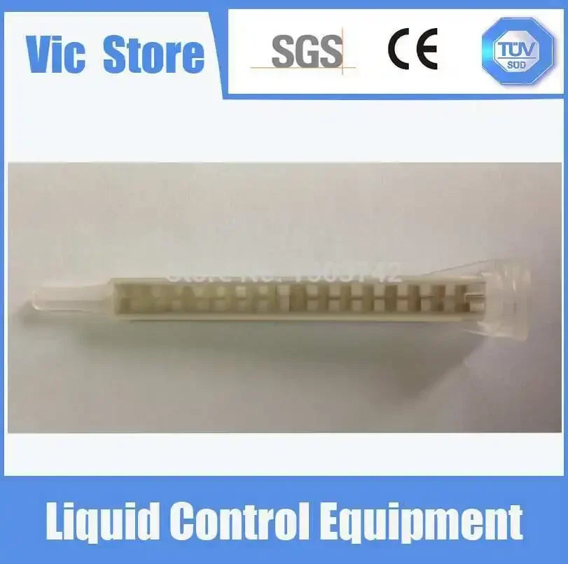 Free Shipping Golden Color 30Pcs Resin Square Static Mixer FMF6-16 Mixing Nozzles For Duo Pack Epoxies