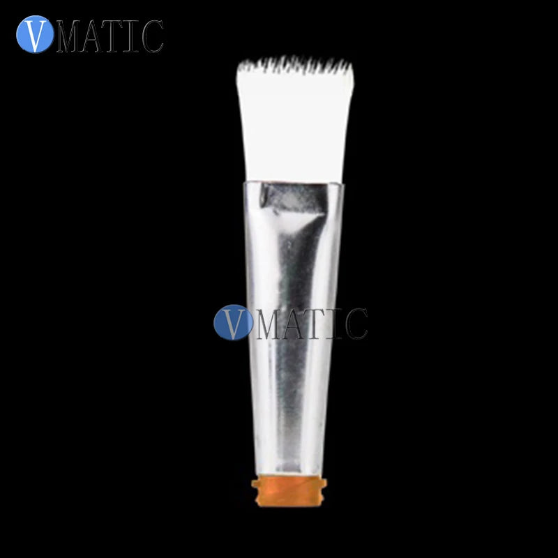Free Shipping 10Pcs 18G Flat 11mm Width Glue Dispensing Needle Brush Tips