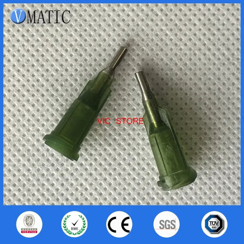 Free Shipping 100Pcs 14G 1/4 Inch Dispenser Needle Tips