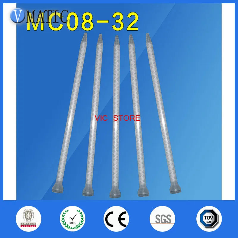 Free Shipping High Quality Wholesale 5Pcs Resin Static Mixer MC/MS08-32 Mixing Nozzles