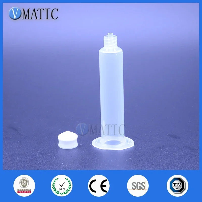 ‌500×30ml Luer Lock Syringe Bulk | Transparent Barrel Dispenser for Epoxy Resin/Chemical Transfer/Cosmetic DIY (Leak-Proof Desig