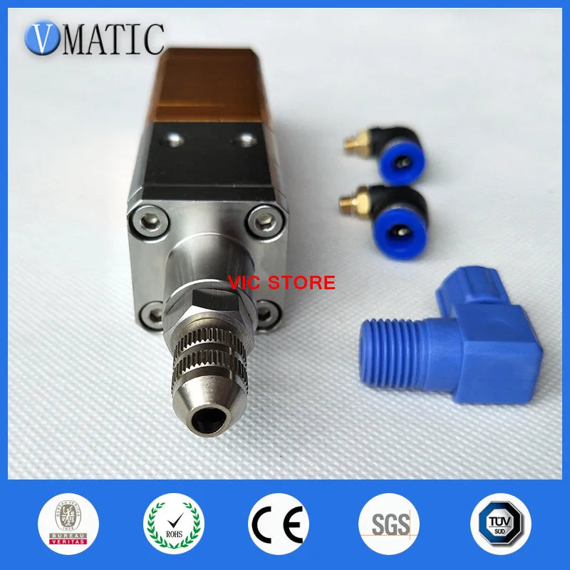 High Quality Stainless Steel Single Glue Type Suck Back Dispensing Valve Glue Dispense Nozzle Dispenser Controller