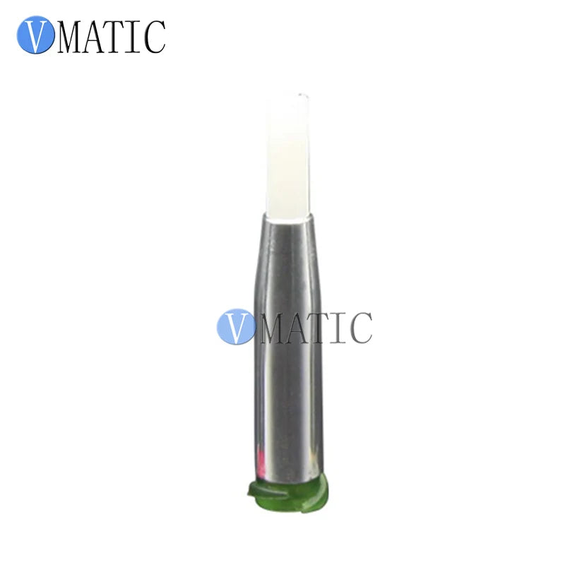 High Quality 21G Glue Dispensing Needle Brush Double Screw Thread Needles EFD Soft Round Dia 4mm Mouth Dispensing Needle Brush