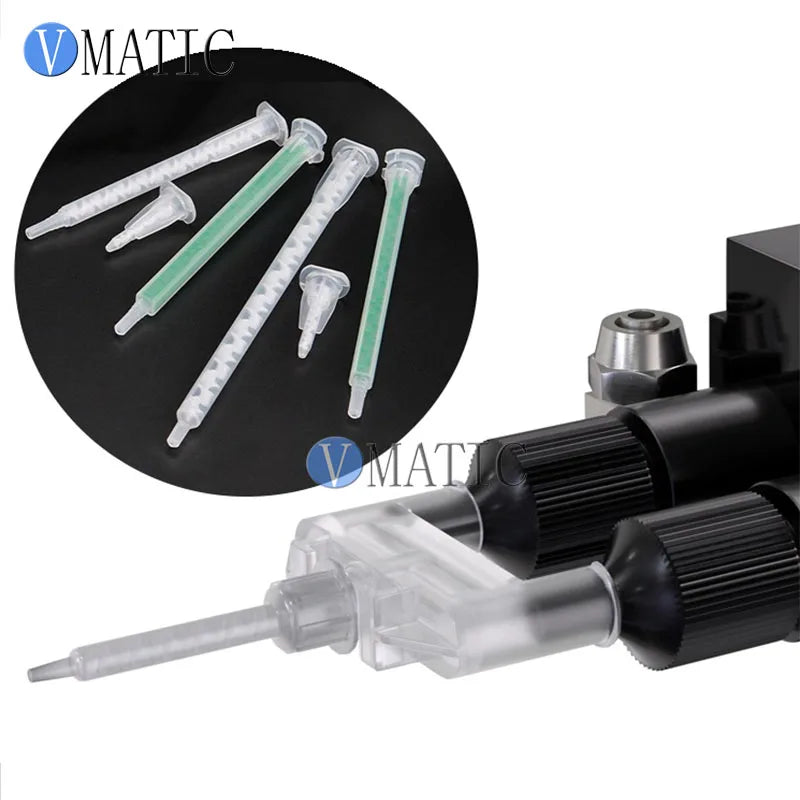 VC-Q2323AB Pneumatic Handheld 2K Dispensing Kit with AB Valve & Glue Pressure Tank for Precision Two-Component Adhesives