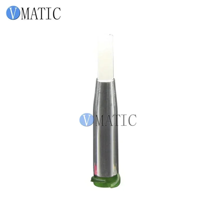 21G(0.72mm) x 4mm Bent Tip | EFD-Compatiable Soft Round Mouth with PTFE Coating for Silicone & UV Resin