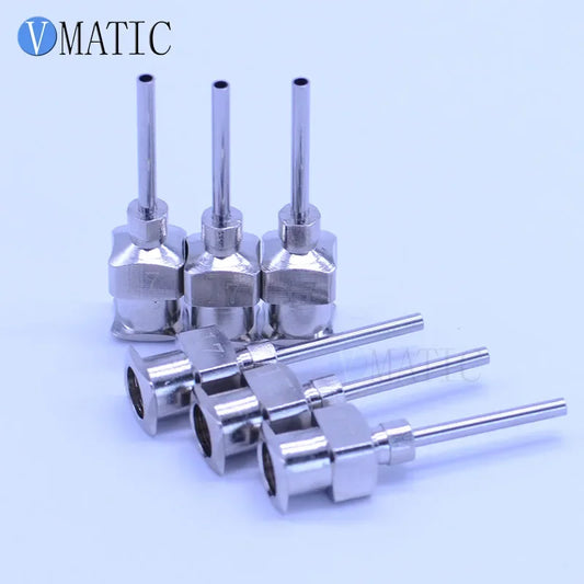 Free Shipping 12pcs 0.5 inch Tip Length 17G Stainless Steel Metal Tips in High Quality & Precision