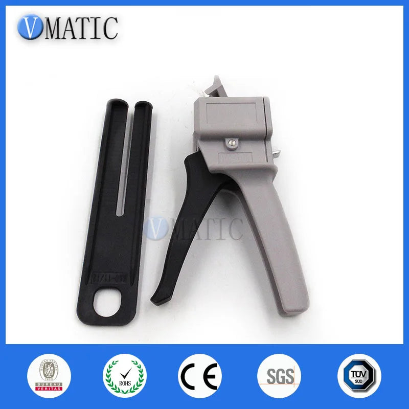 Free Shipping 50ml 50cc AB Glue Mixing Epoxy Dispenser With Adhesive Cartridges (1:1 & 2:1 Ratios) Dispensing Gun