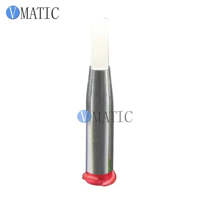 High Quality 21G Glue Dispensing Needle Brush Double Screw Thread Needles EFD Soft Round Dia 4mm Mouth Dispensing Needle Brush