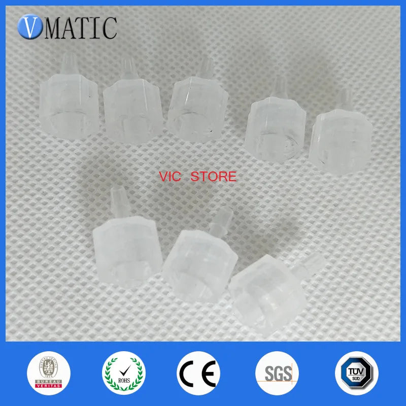 Free Shipping 100 Pieces 3/32 Inch Barb Male Luer Tapered Fitting (Polyprop) Luer Lock Tapered Connector Adapter