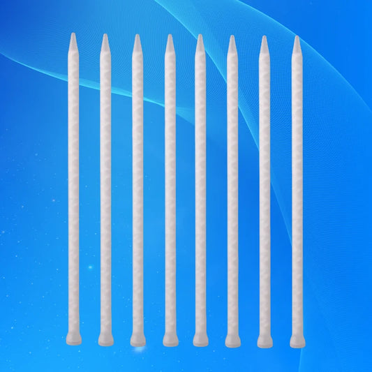 Static Mixing Nozzle MC10-32 (White Core) | ISO 9001 Certified for 1:1 Ratio Epoxy (200-800psi) with 20 Helix Elements