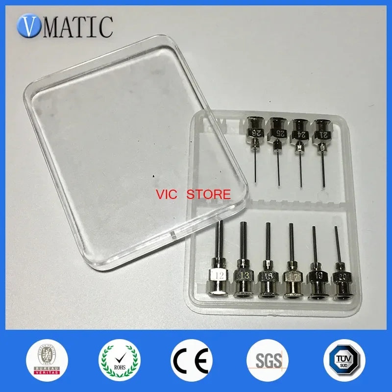‌10PCS Steel Mix Tip Kit | 1/2" Industrial Glue Needles for Epoxy/Silicone Free Shipping‌
