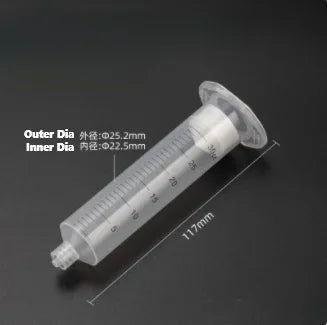 Free Shipping 55/30CC Japanese Style New Scale Pneumatic Dispensing Syringe for American Automation Glue Applicator Gun Adapter