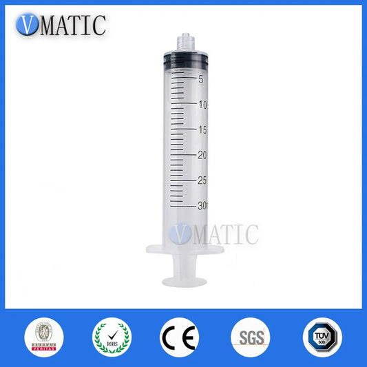 High Quality Recommendation 30ml/30cc Luer Lock Glue Dispensing Plastic  Manual Syringe