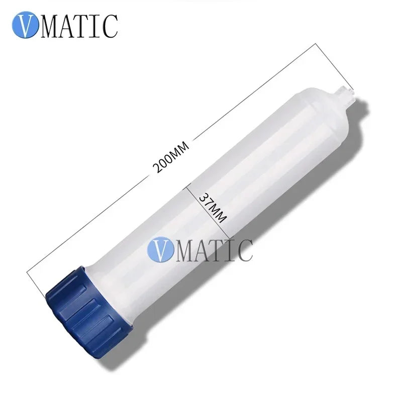 100ml Pneumatic Syringe System | Luer Lock Connector + Piston Kit