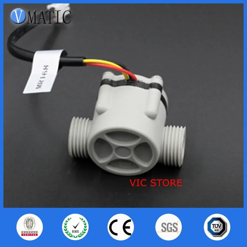 Free Shipping VC168 Electronic Milk Price Low Temperature 80c Nylon Material Water Flow Rate Sensor