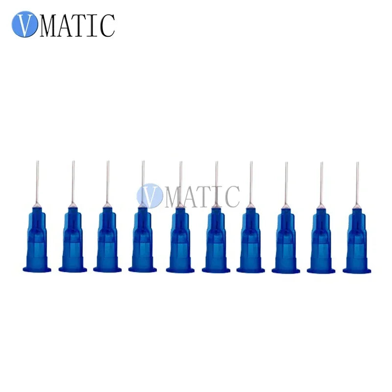 Free Shipping 1/2 Inch Blunt Glue Adhesive Fluid Dispensing Stainless Steel Syringe Needle Tips