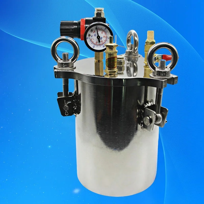 Free Shipping Stainless Steel Glue Dispensing Pressure Tank(Sus304) 1L