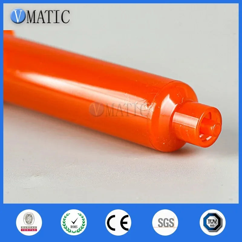 Free Shipping Top Seller Glue Dispensing 5cc / 5ml Dispenser Manual Syringes 10 Sets With Tip Caps Stoppers