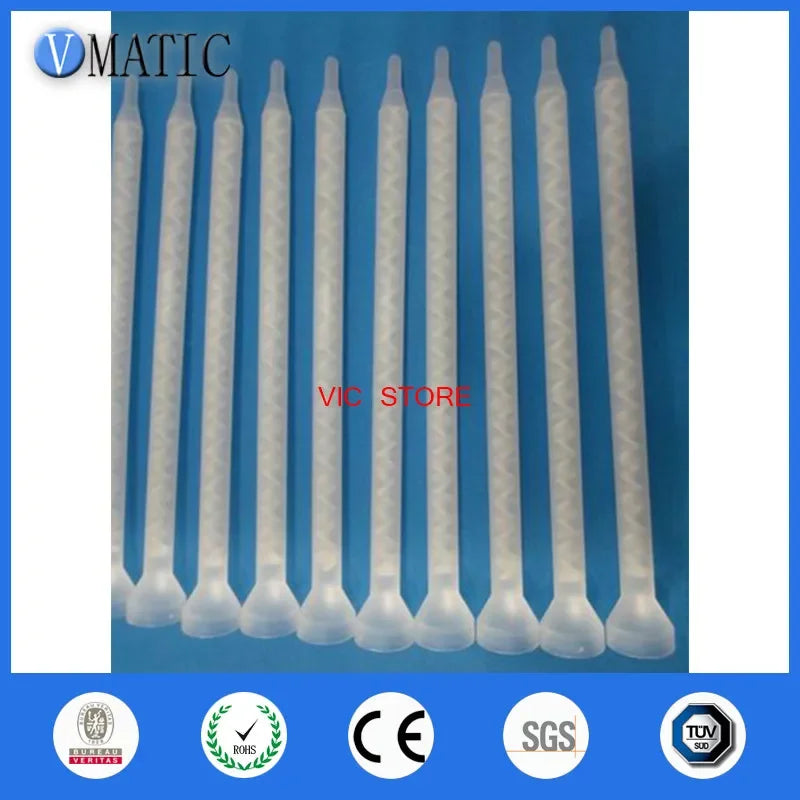 Free Shipping 20Pcs High Precision Dispensing Mixing Tube Mc10-18 / Plastic Static Mixer