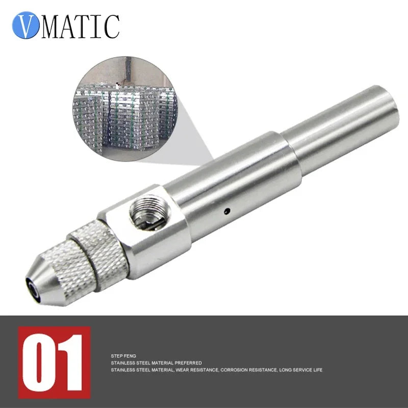 Free Shipping Single Acting Micro Dispensing Valve Feed Inlet RP1/8 SMT Solder Paste Adhesive for CNC Robot Movement Platform