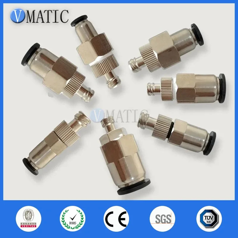 High Quality Pneumatic Syringe Fitting Glue Liquid Filling Adapter 1pc