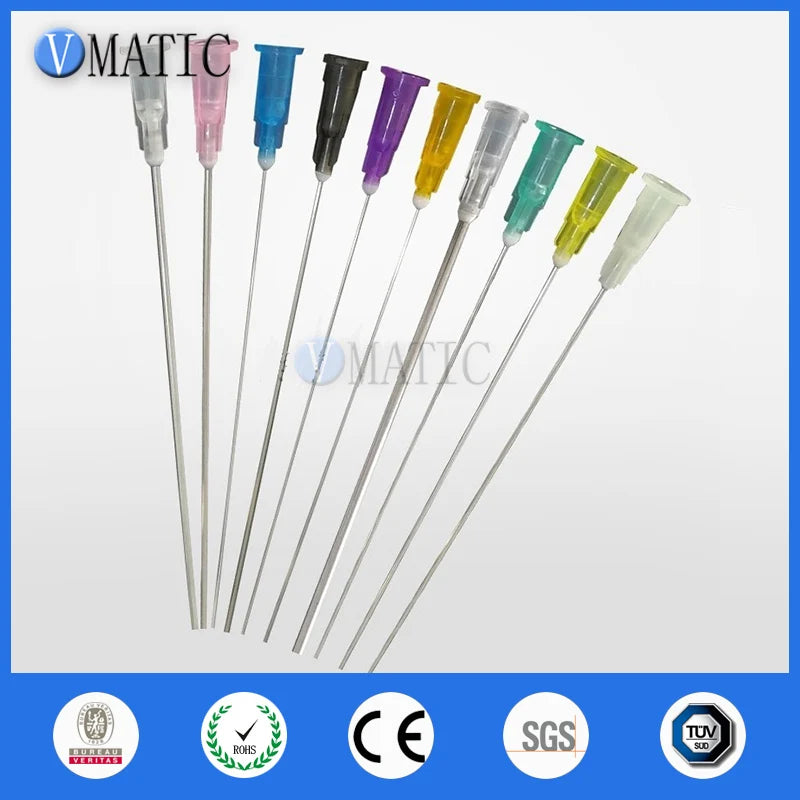 Free Shipping High Quality 100mm 10cm Tube Length Glue Fluid Adhesive Oil Ink Dispensing Blunt Needle