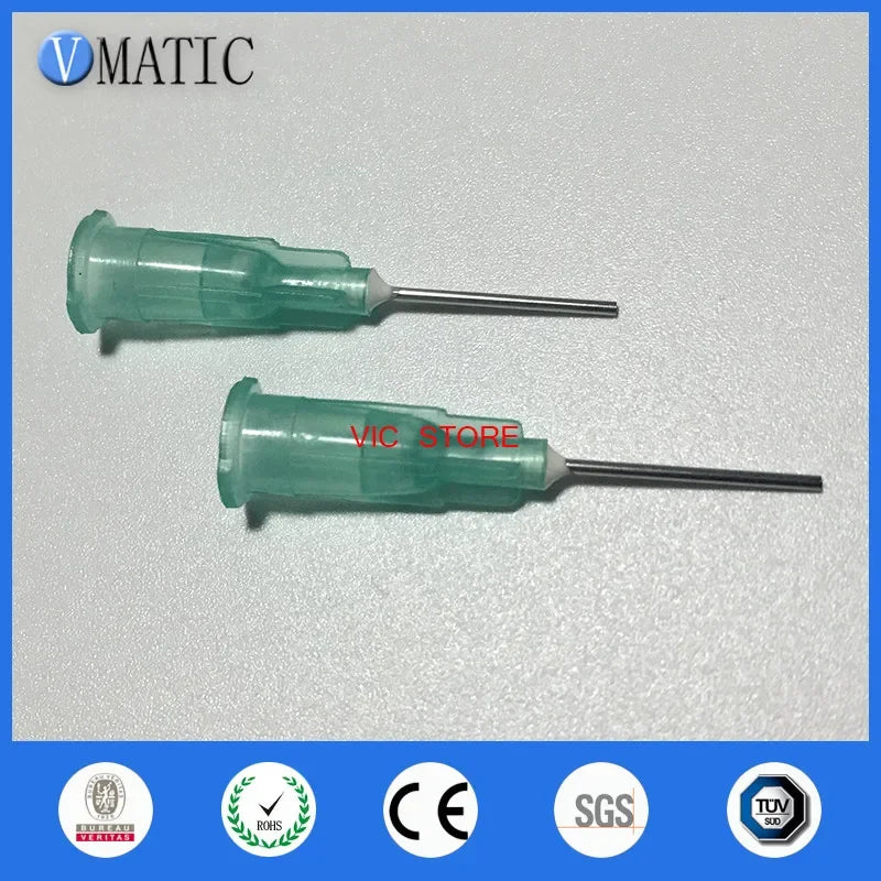 Free Shipping 21G High Quality Pinhead Syringe Needle 0.5'' Metal Pinhead Glue Dispensing Needle 1/2 Inch
