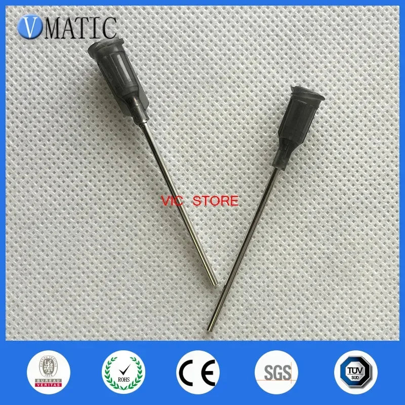Free Shipping 16G 2'' Dispensing Needles Tips For Syringe 100Pcs/Bag Dispense Needle Tips 2 Inch