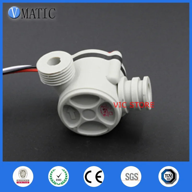 Free Shipping In-line Electromagnetic Type Water Flow Meter Sensor VCA368