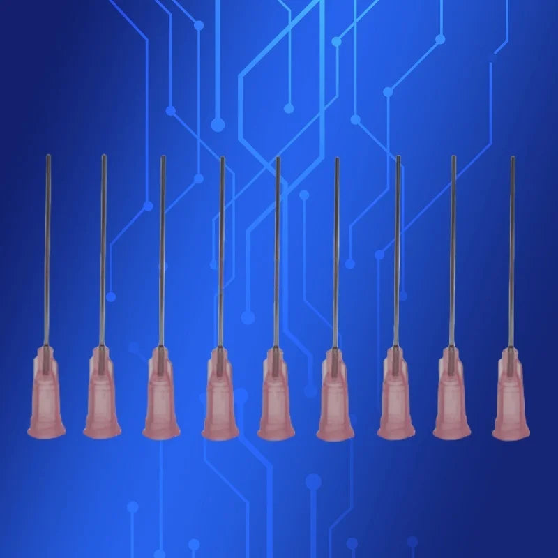 ‌100Pcs 20G 1.5" Industrial Dispensing Tips | TE Premier Steel Needles for Adhesive Controller Free Shipping‌