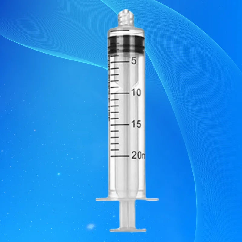 Precision Luer Lock Syringe 20ml ✅ Leakproof Manual Dispenser for Epoxy/UV Glue (Free Ship)