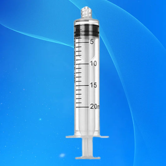 Precision Luer Lock Syringe 20ml ✅ Leakproof Manual Dispenser for Epoxy/UV Glue (Free Ship)