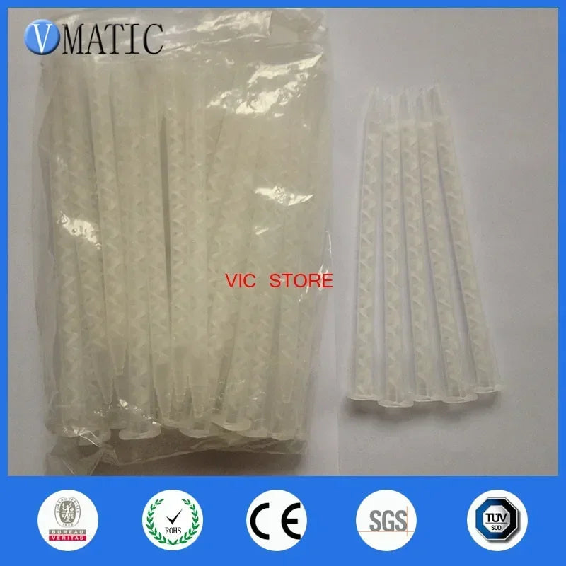‌MA6.0-21S Static Mixer Nozzles 10-Pack | High Flow Resin/Epoxy Mixing Tips for Adhesive Guns (Industrial Grade)‌